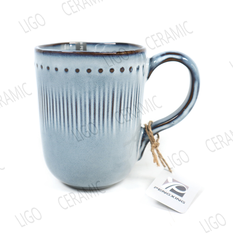 15 oz retro embossed series cup